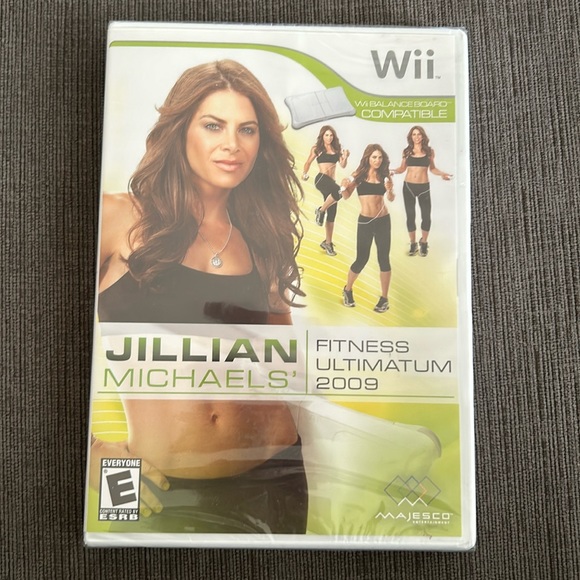 Nintendo Other - NEW Sealed Nintendo Wii Jillian Michaels Fitness Ultimatum 2009 Video Game